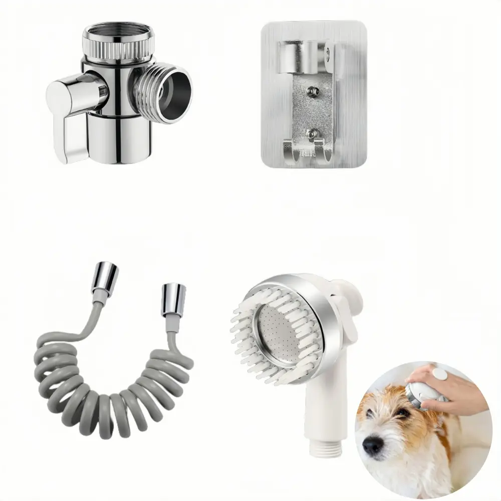 Ensemble de douche pour animaux 4 pièces MCBOSON
