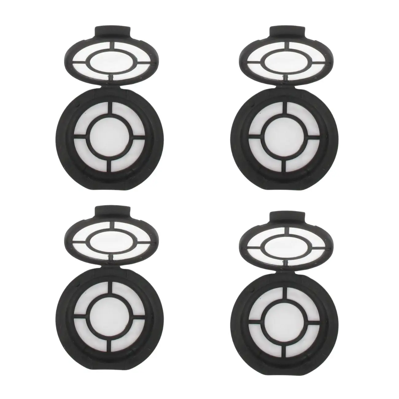 Ensemble de 4 capsules à café réemployables compatibles Senseo Fackelmann Petit Déjeuner