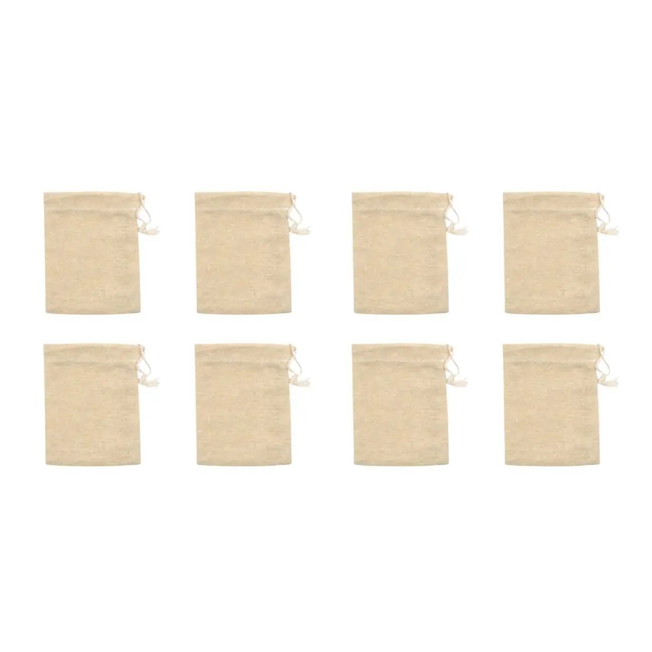Ensemble de 8 sachets réemployables pour thé ou infusion Fackelmann