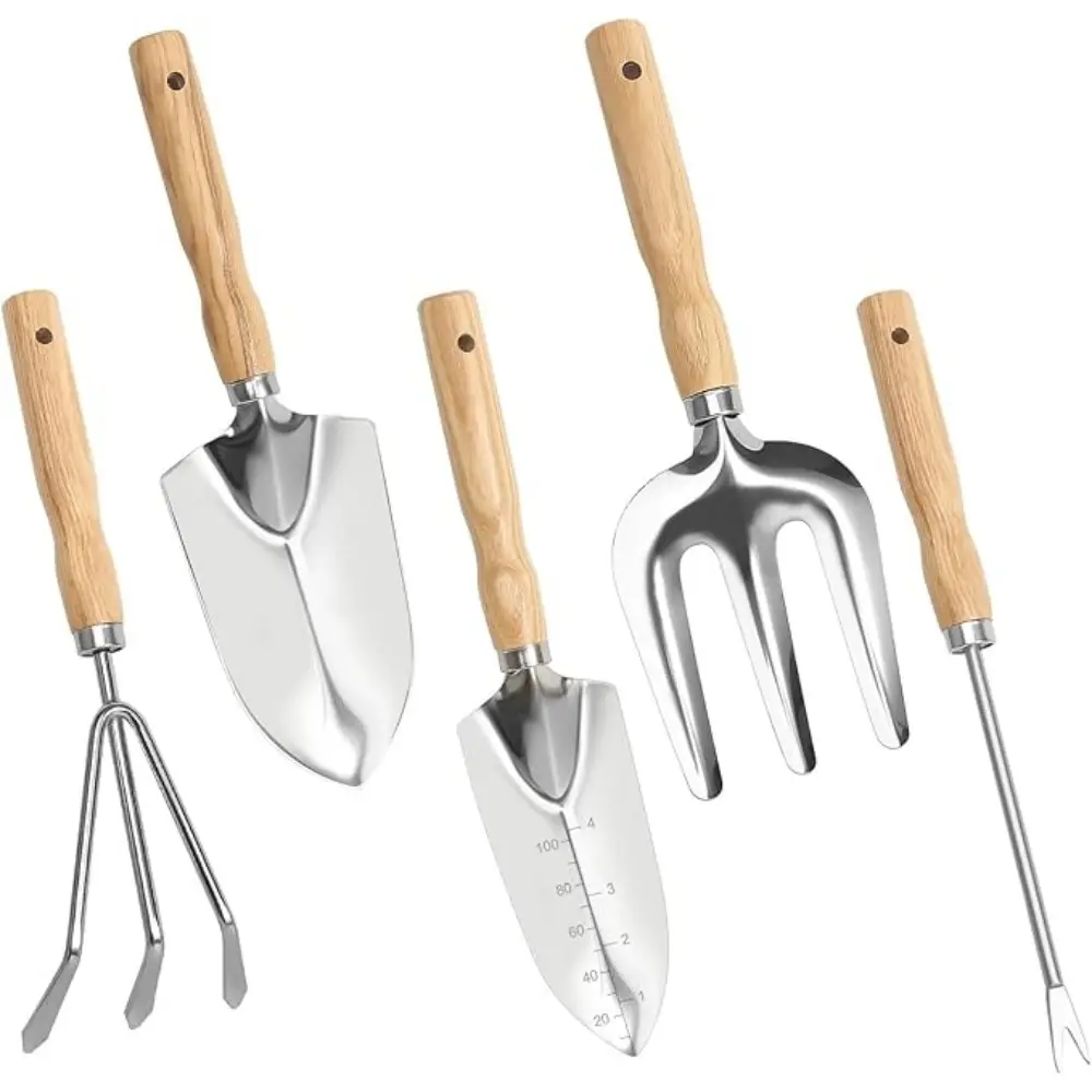 Ensemble d’Outils de Jardin 5 Pièces