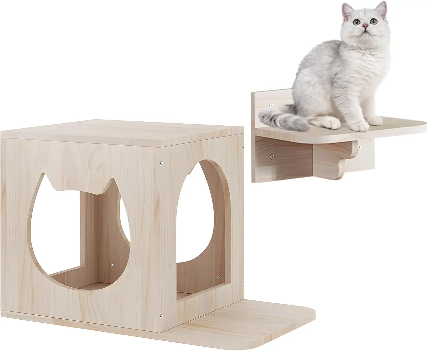 Ensemble de Meubles Muraux pour Chat