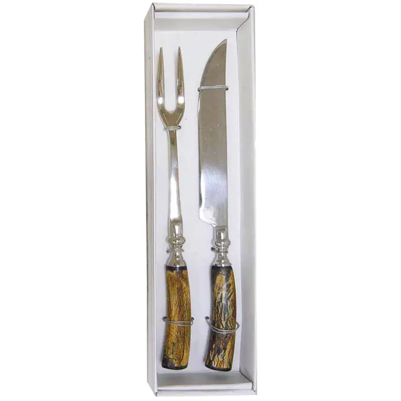 Ensemble couverts métal 32cm