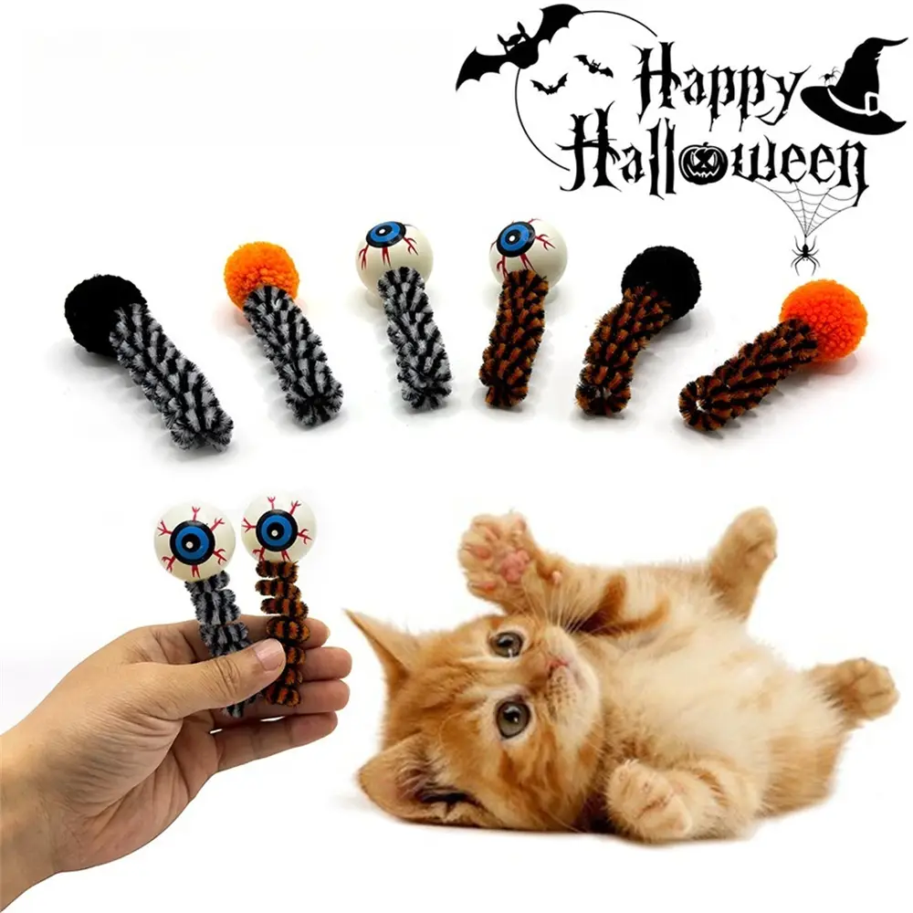 Ensemble de jouets d’Halloween pour chats 8 pièce MCBOSON