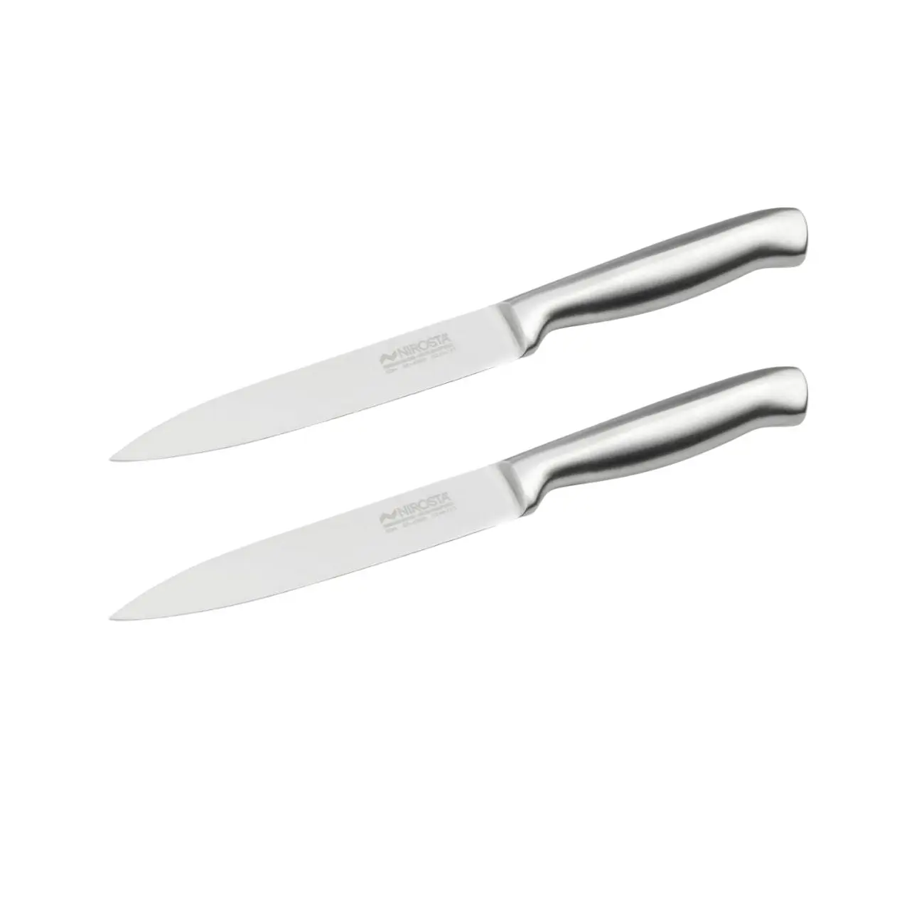 Couteau universel 24 cm en inox Set de 2 couteaux de cuisine professionnels Nirosta Star
