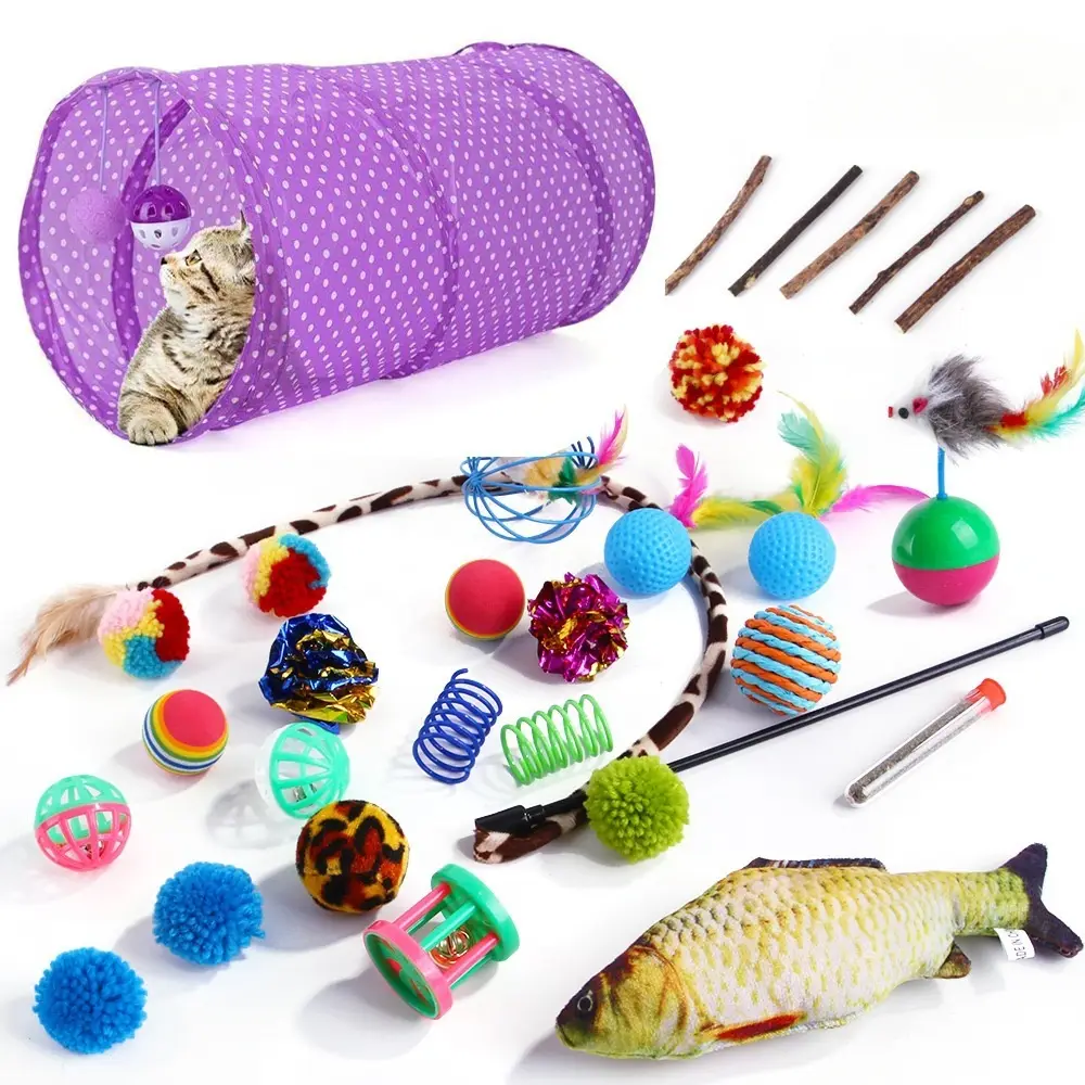 Ensemble de jouets pour chat 30 pièces MCBOSON