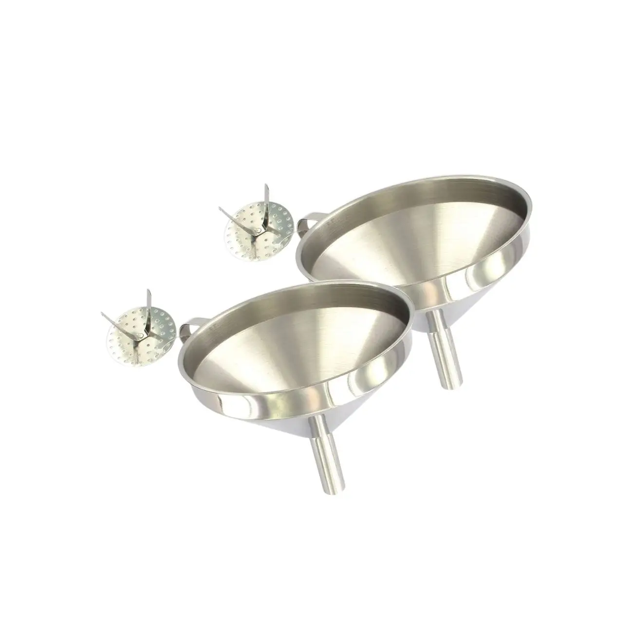 Set de 2 ustensiles de cuisine entonnoir inox Fackelmann Handmade Tradition