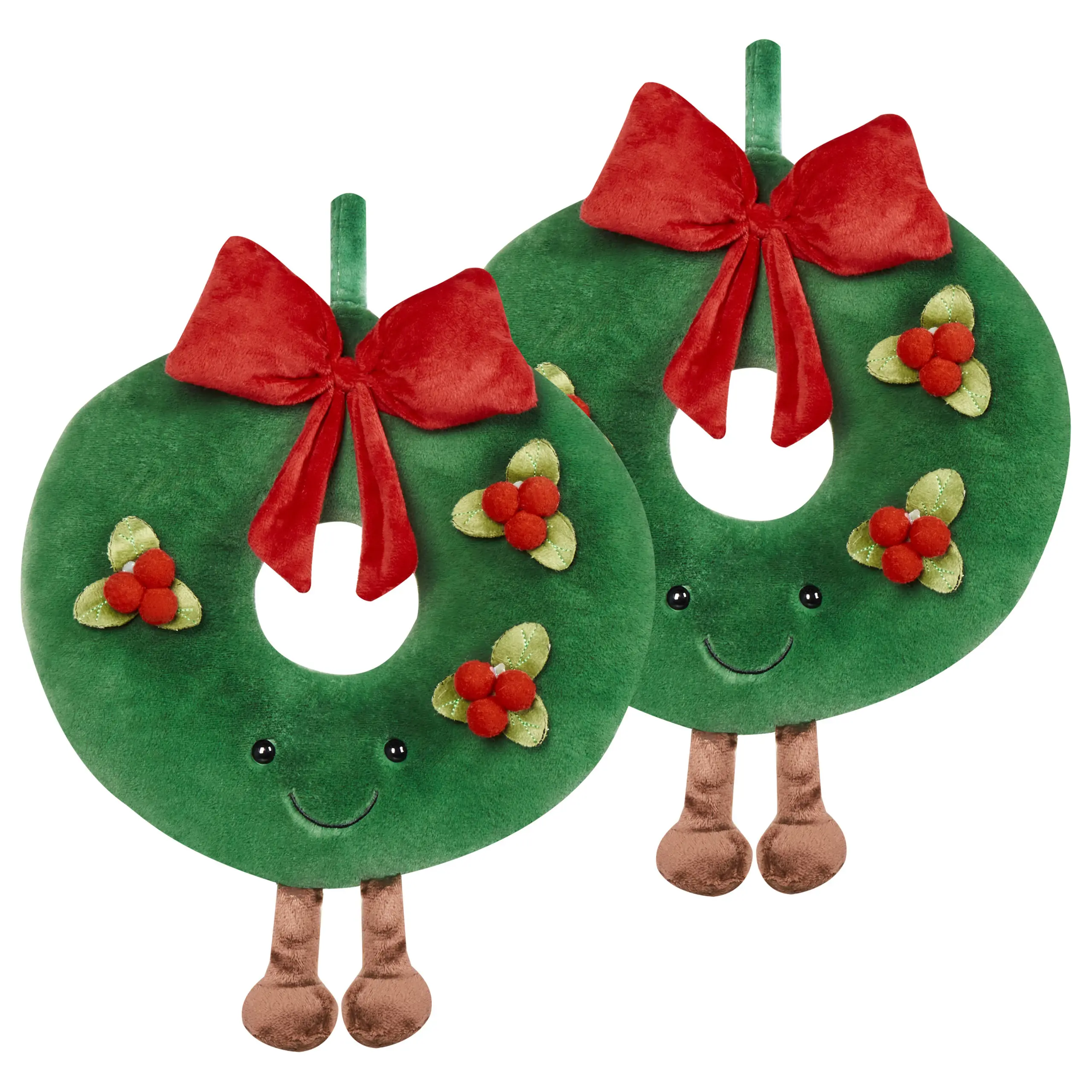 Coussin décoratif Polyester Vert BONBON – Beliani